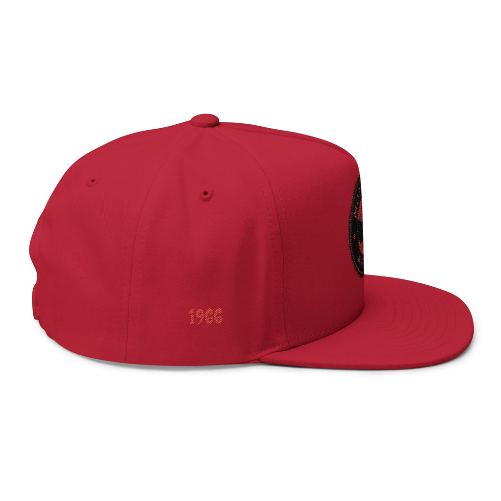 Mothman Apparel Embroidered Flat Bill Cap
