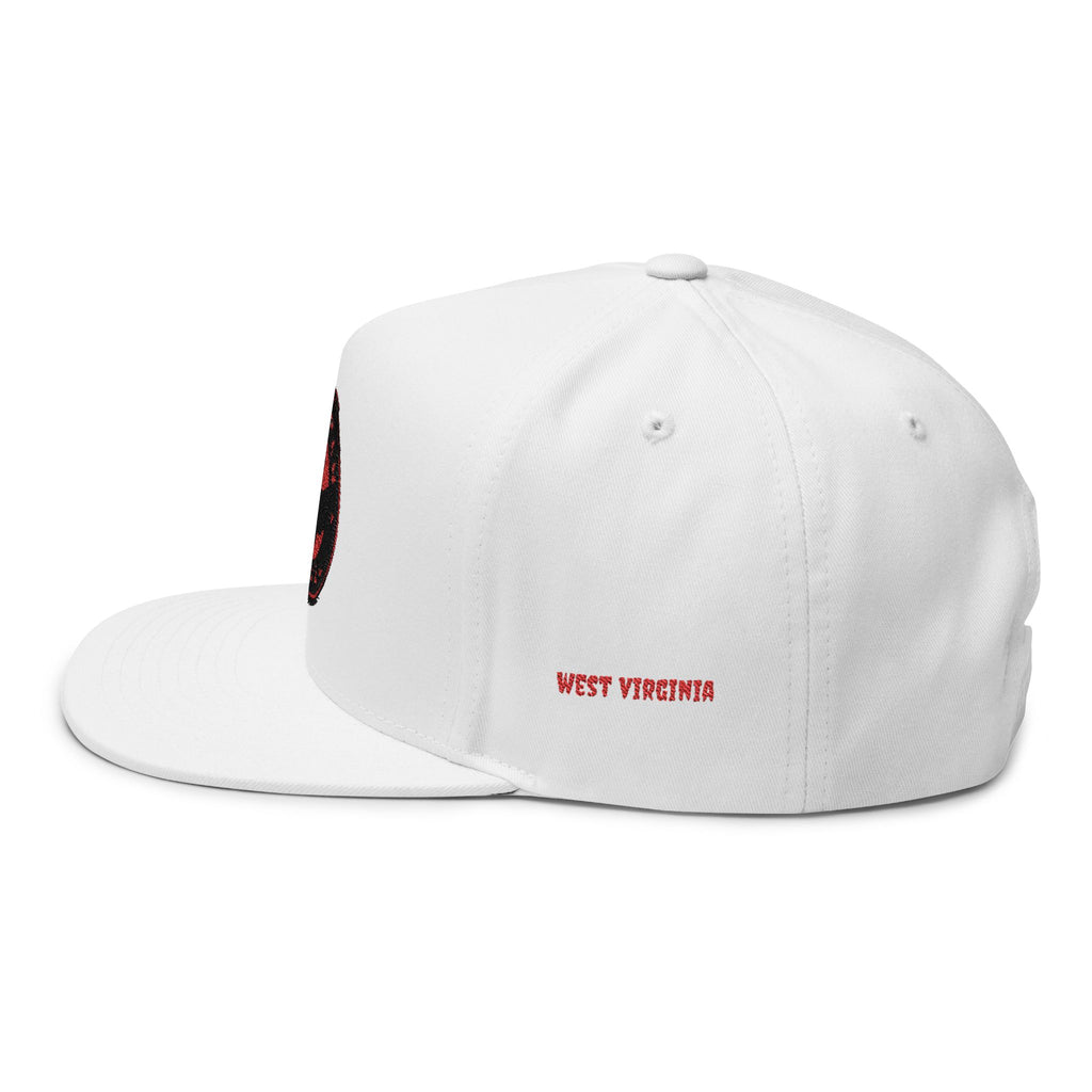 Mothman Apparel Embroidered Flat Bill Cap