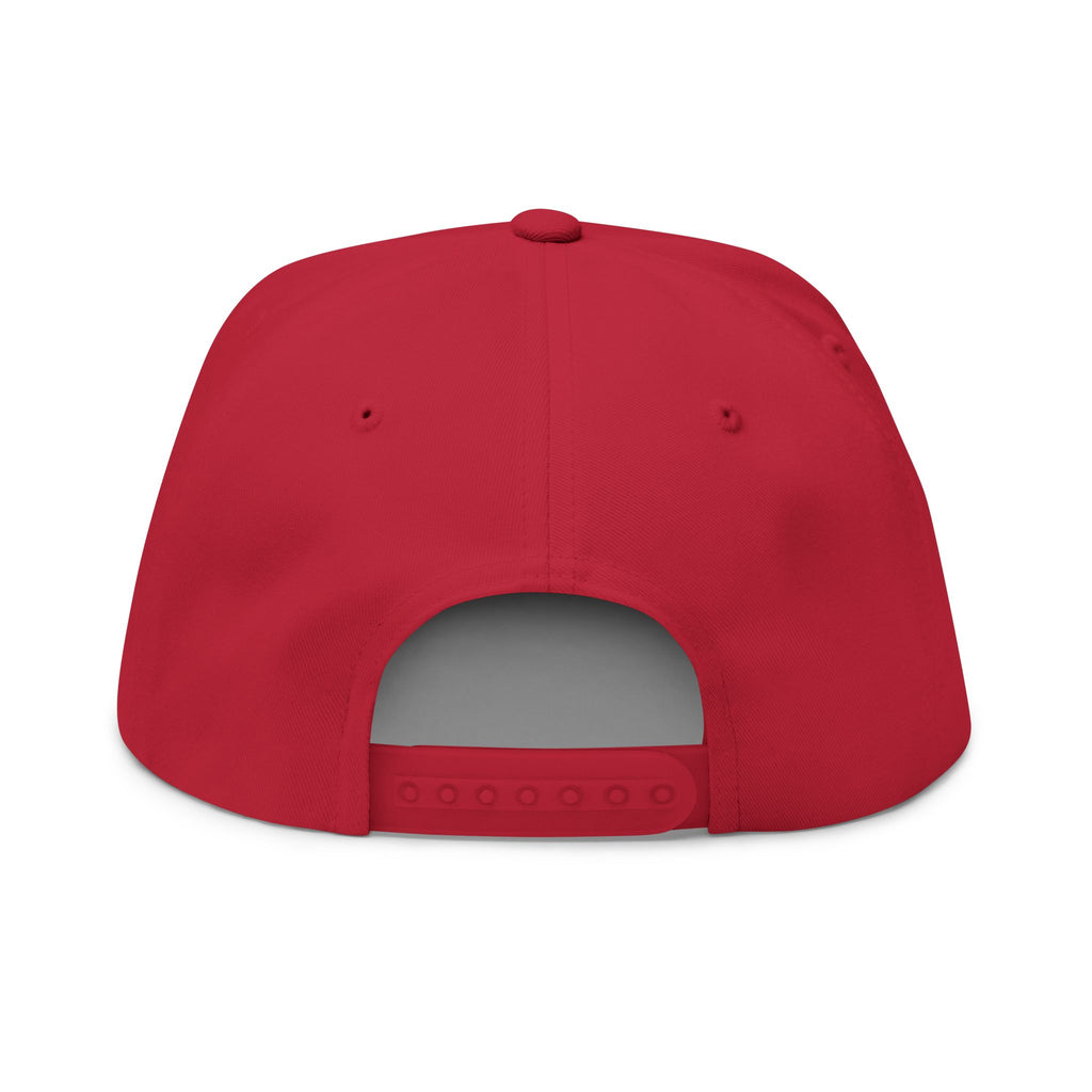Mothman Apparel Embroidered Flat Bill Cap