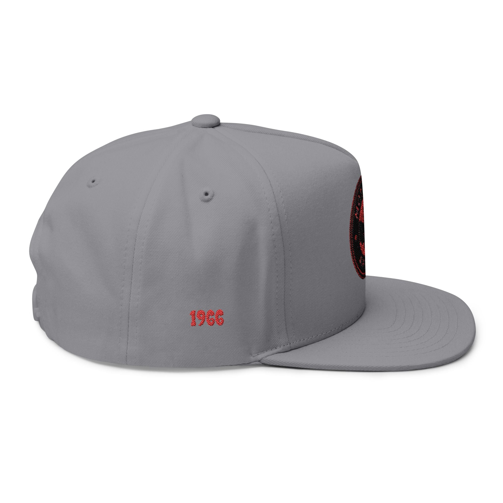 Mothman Apparel Embroidered Flat Bill Cap