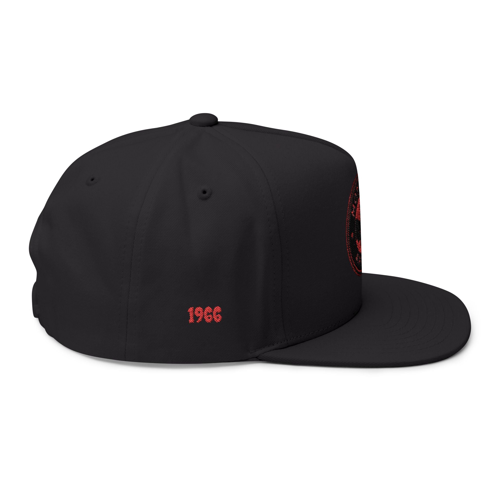 Mothman Apparel Embroidered Flat Bill Cap