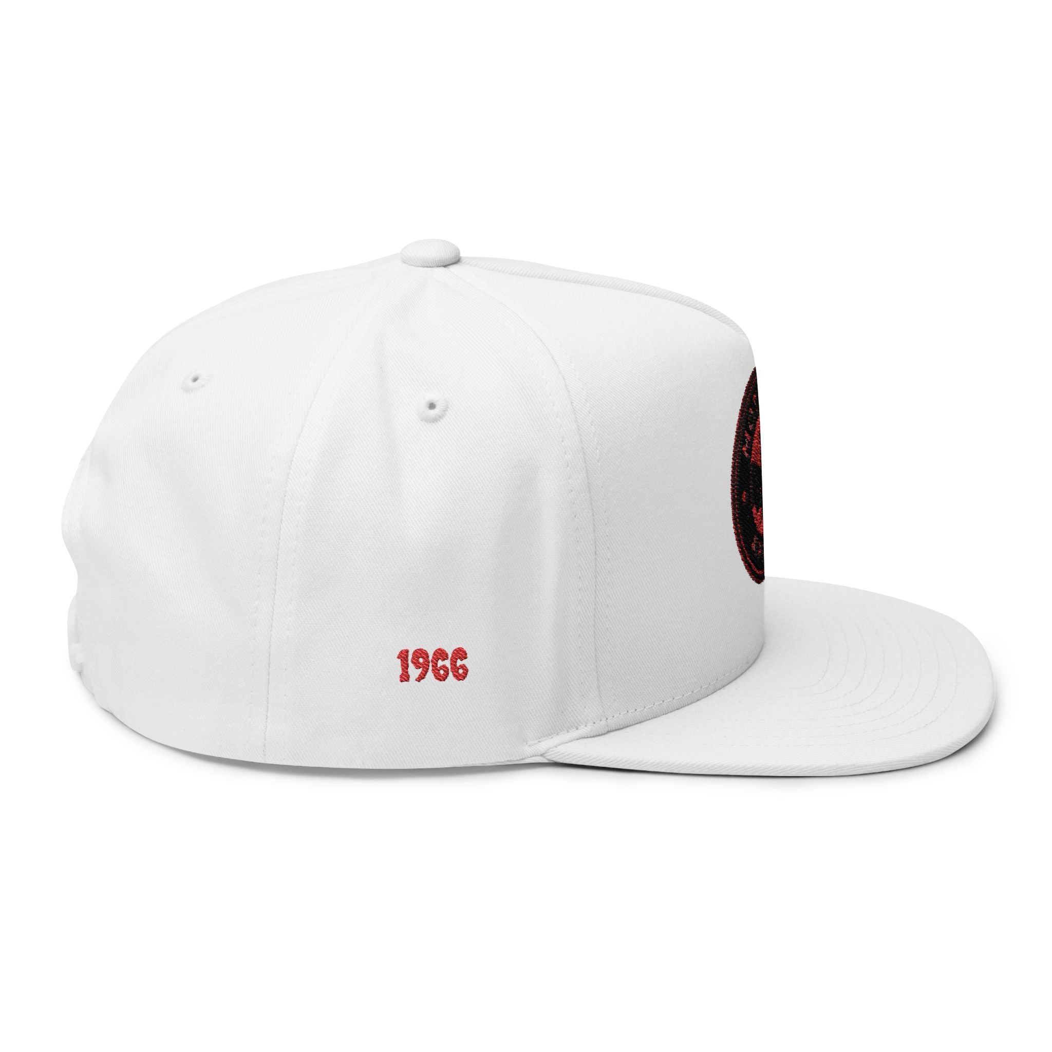 Mothman Apparel Embroidered Flat Bill Cap